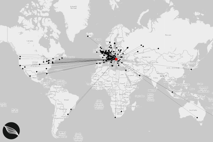 Resonate Attendee Map 2014